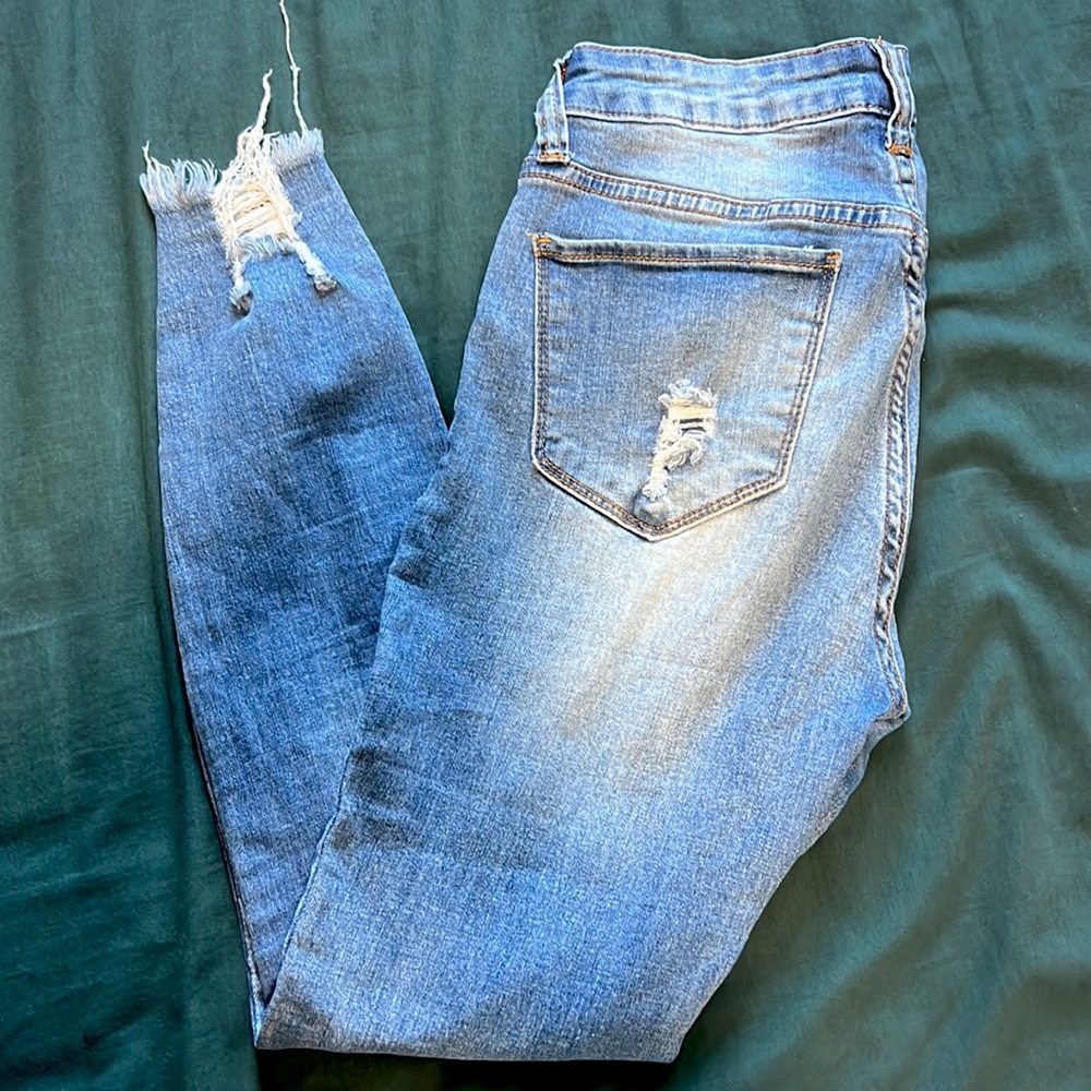 S.O.N.G. Perfect Mid-Rise Skinny Ankle Jeans